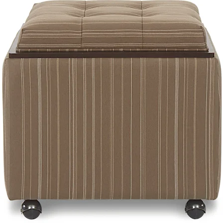 Leo Ottoman with Reversible Top